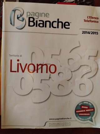 Rivista Pagine Bianche Livorno 2014/2015