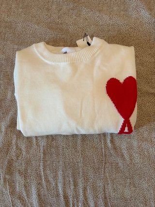 pullover ami paris bianco