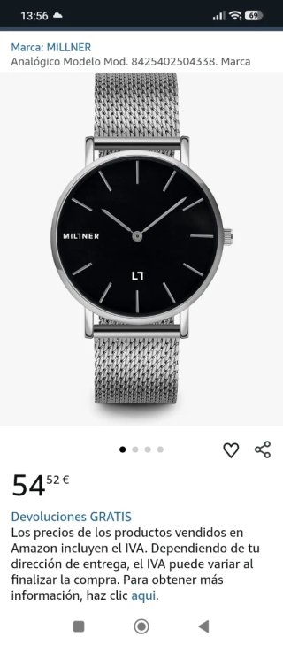 Reloj de hombre