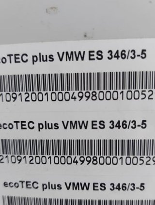 REPUESTOS DE CALDERA VAILLANT  VMW 346