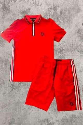 Completo Footkorner Rosso