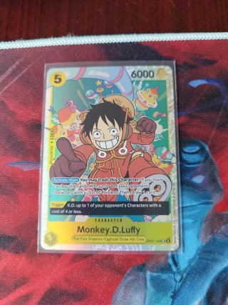 Carta One Piece Monkey.D.Luffy OP07-10
