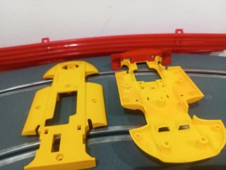 Carrocería y chasis Sigma Scalextric exin