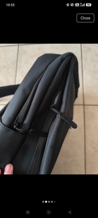 Mochila Negra Nueva para Portátil o Viajes