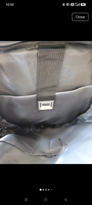 Mochila Negra Nueva para Portátil o Viajes