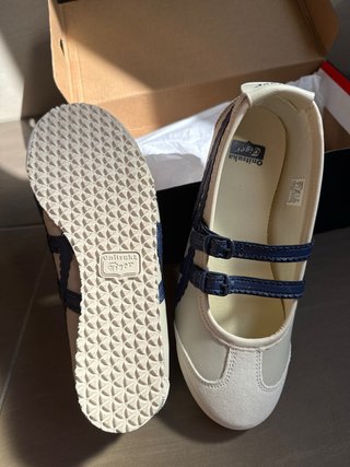 Onitsuka Tiger Mexico 66 Ballerine Crema e Blu