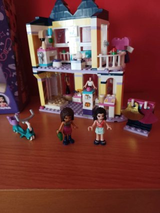 Lego Friends 41427 Tienda Moda Emma COMPLETO
