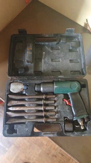 Martillo picador compresor con cinceles