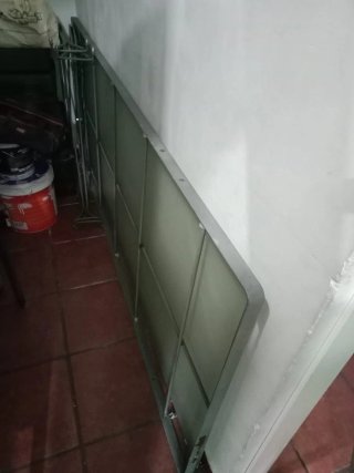Mesa Terraza Hierro y Cristal