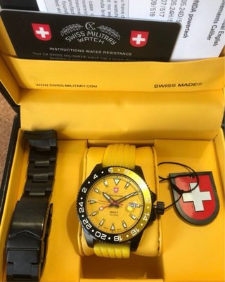 Swiss Military Marlin Scuba GMT