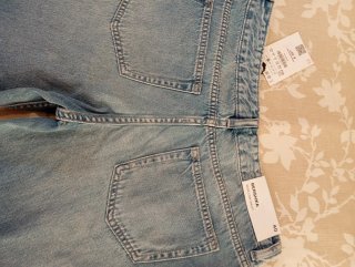 Pantalones vaqueros Bershka anchos T.40