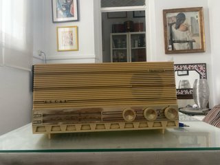 Radio ASKAR Transistor Años 50 Beige