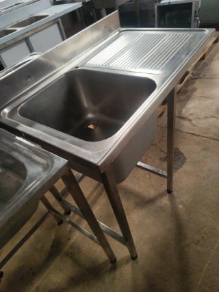 FREGADERO ACERO COCINA 1 M MIRA MI PERFIL