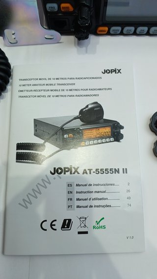 Emisora HF 10 Metros JOPIX AT-5555N II