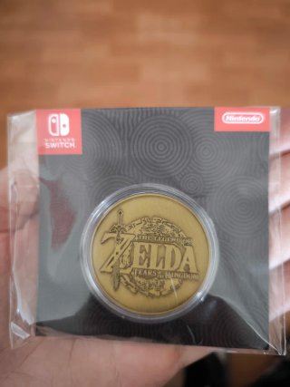 Moneda Zelda Tears of the Kingdom Nintendo Switch