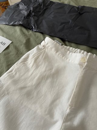 Pantalón MR AB Lino Travel pants Blanco