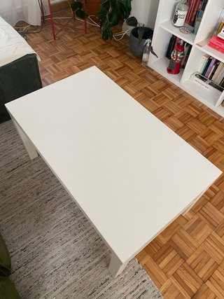 Estantería Kallax Ikea y Mesa Centro