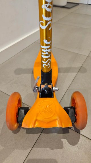 Patinete infantil 3 ruedas naranja