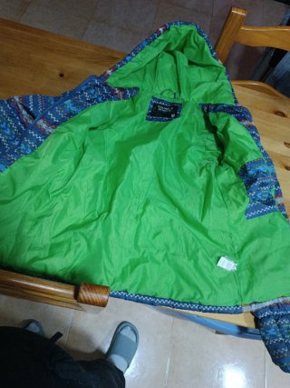 Chaquetón estampado M