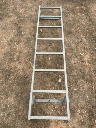 Baca y escalera aluminio
