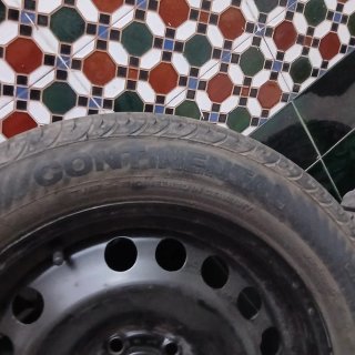 Cubierta Continental 205/55 R16 91V con llanta