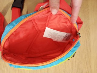 Borsa a spalla Patagonia multicolore, originale e comoda
