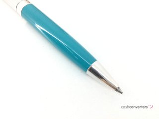 boligrafo caran d ache leman bicolor turquesa