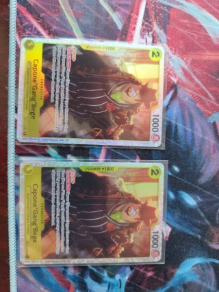 Carta One Piece Capone Gang Bege OP11-101