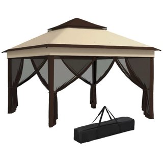 Carpa Beige y Marrón