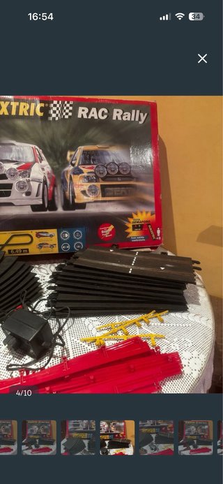 Circuito Scalextric RAC Rally