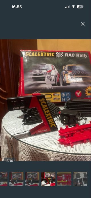 Circuito Scalextric RAC Rally