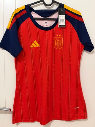 Camiseta España Doble Estrella Mujer Talla L