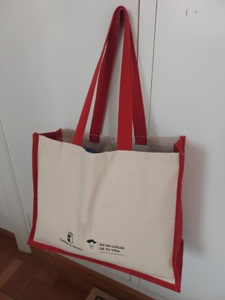 Bolsa de tela gruesa tamaño grande (NUEVA)
