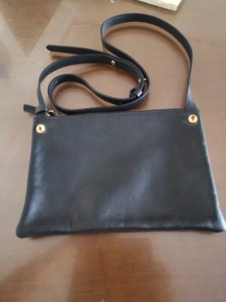 Bolso Negro Piel