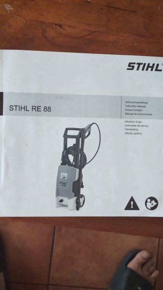 Hidrolimpiadora Stihl RE 88 - 120 Bares