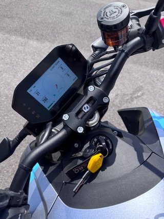 Moto Zero S Naked Negra/Plata