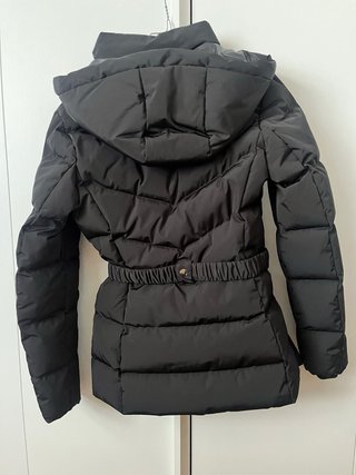 Anorak acolchado Zara Negro Talla XS