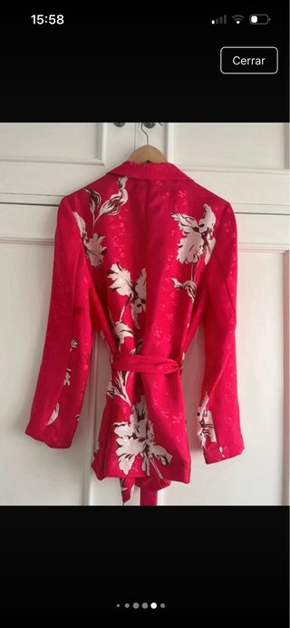 Blazer/Kimono Zara Estampado Talla Única