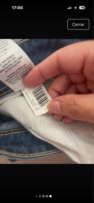 Falda vaquera Pepe Jeans azul