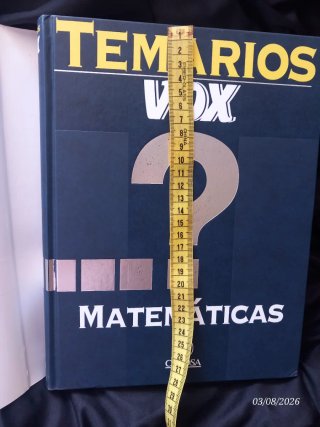 Matemáticas Temarios VOX