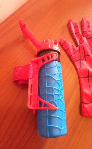 Kit Spiderman Maschera, Guanto e Lancia Ragnatele