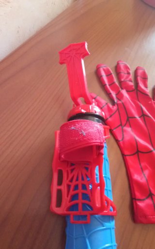 Kit Spiderman Maschera, Guanto e Lancia Ragnatele
