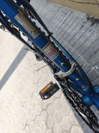 Bicicleta Mongoose Alta Azul