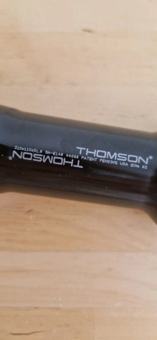 Avanço bicicleta 110mm thompson elite X2
