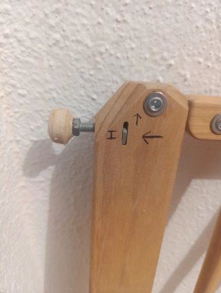 Barandilla madera salvaescaleras