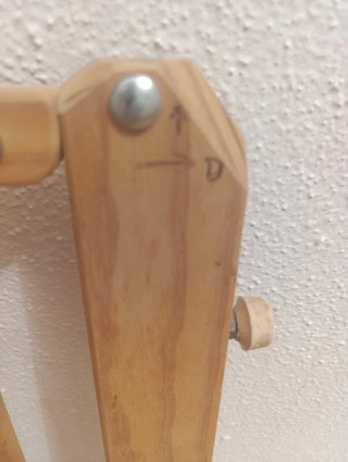 Barandilla madera salvaescaleras
