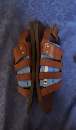 Sandalias piel/cuero estilo gladiador  T44 ( 29cm)