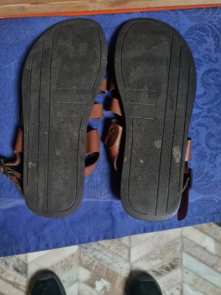 Sandalias piel/cuero estilo gladiador  T44 ( 29cm)