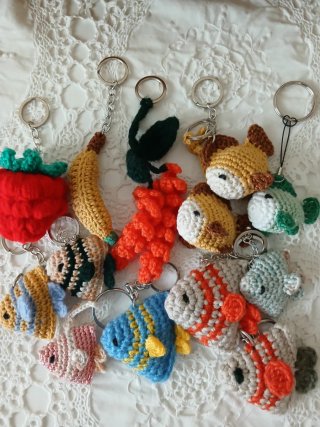 Llavero Amigurumi Hecho a Mano