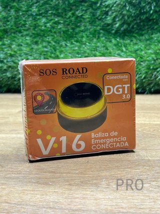 SOS ROAD Baliza de Emergencia V16 con Geolocalizzazione SOS ROAD